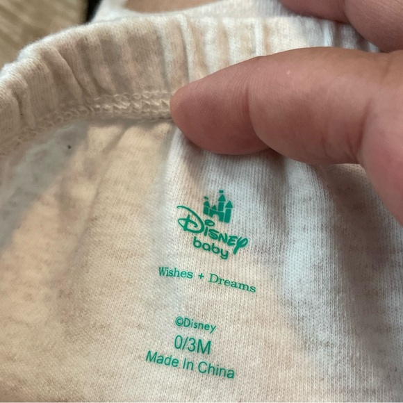 Disney Baby Bambi Cream and Tan Pants Set size 0/3M - Picture 6 of 6
